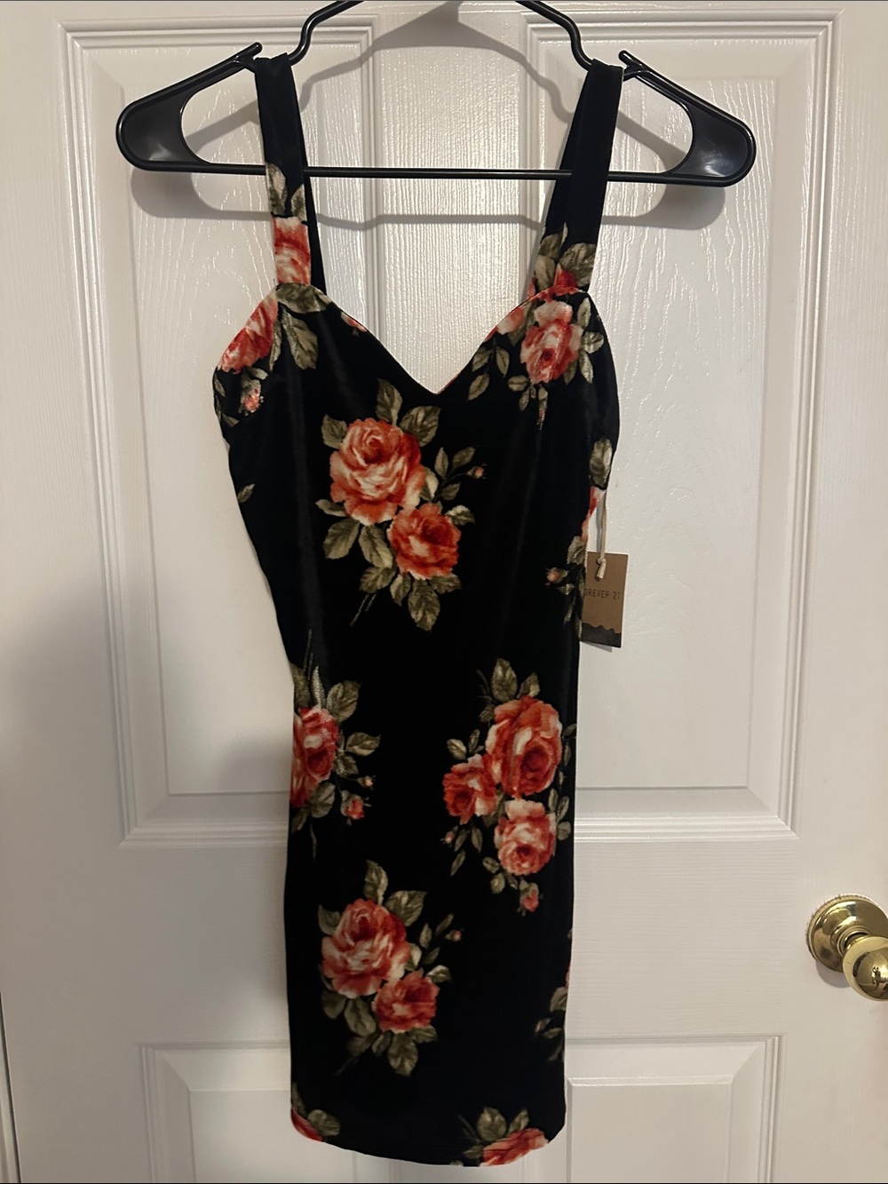 Forever 21 Velvet mini dress